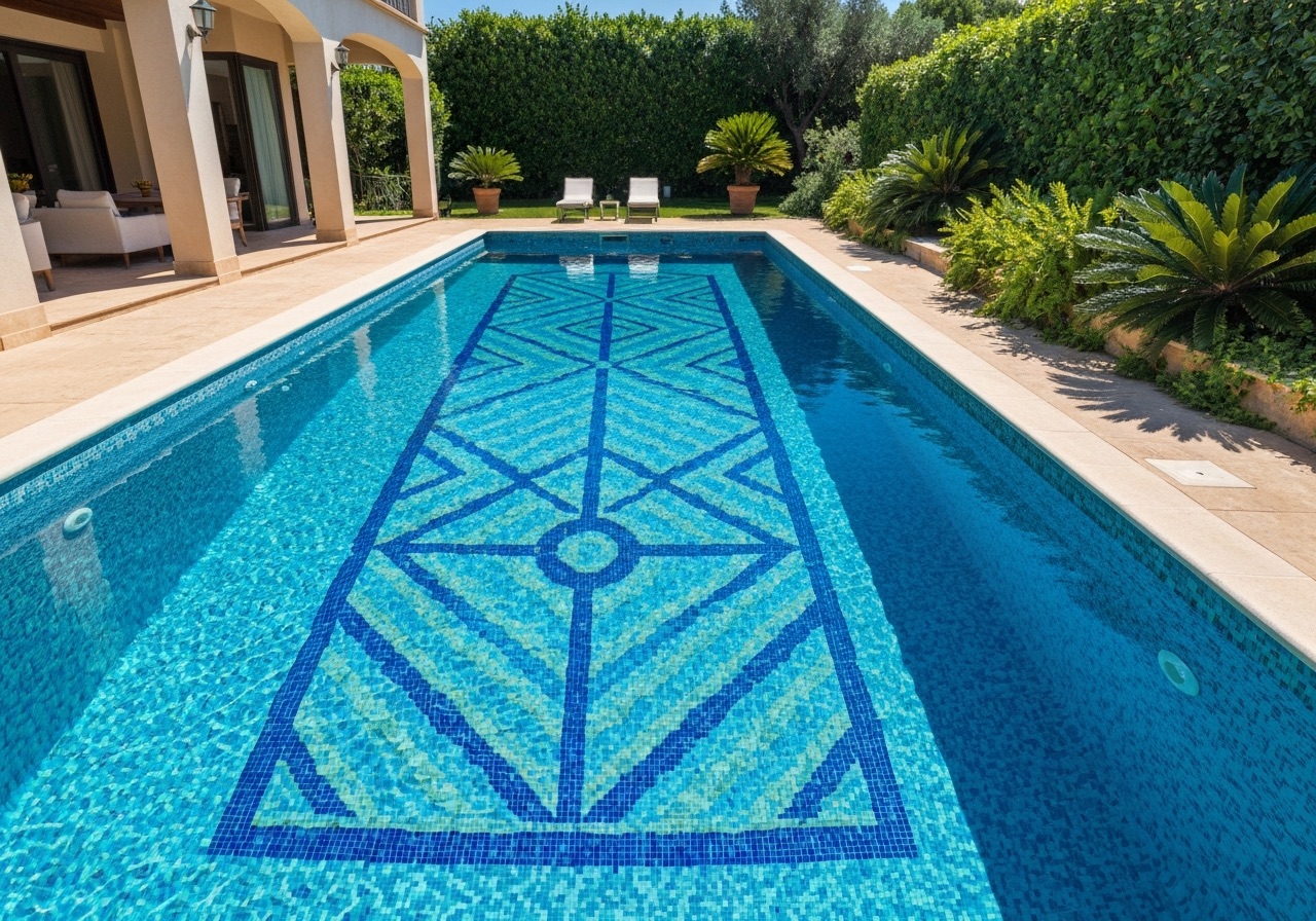 Piscine Mosaïque
